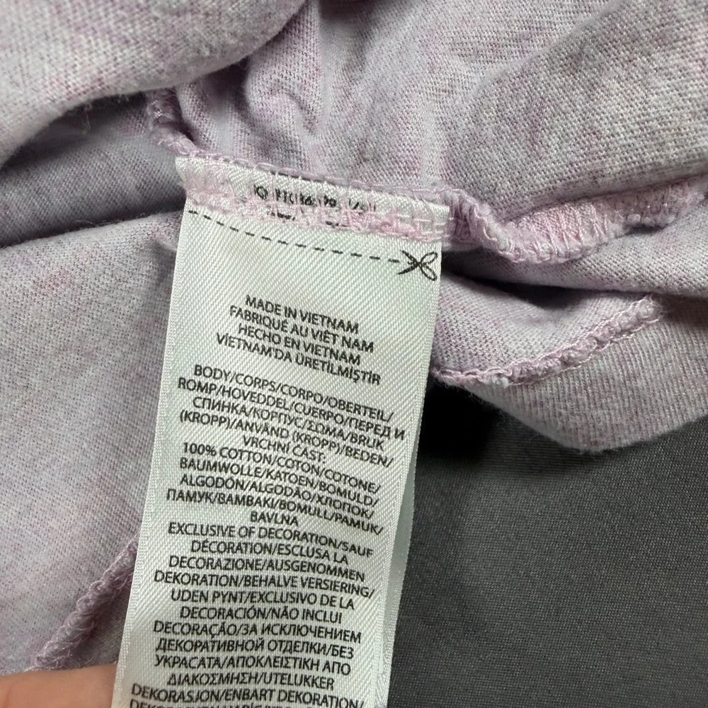 Polo‎ Ralph Lauren Mens Medium Pink Heathered Crewneck Short Sleeve T-Shirt Pony